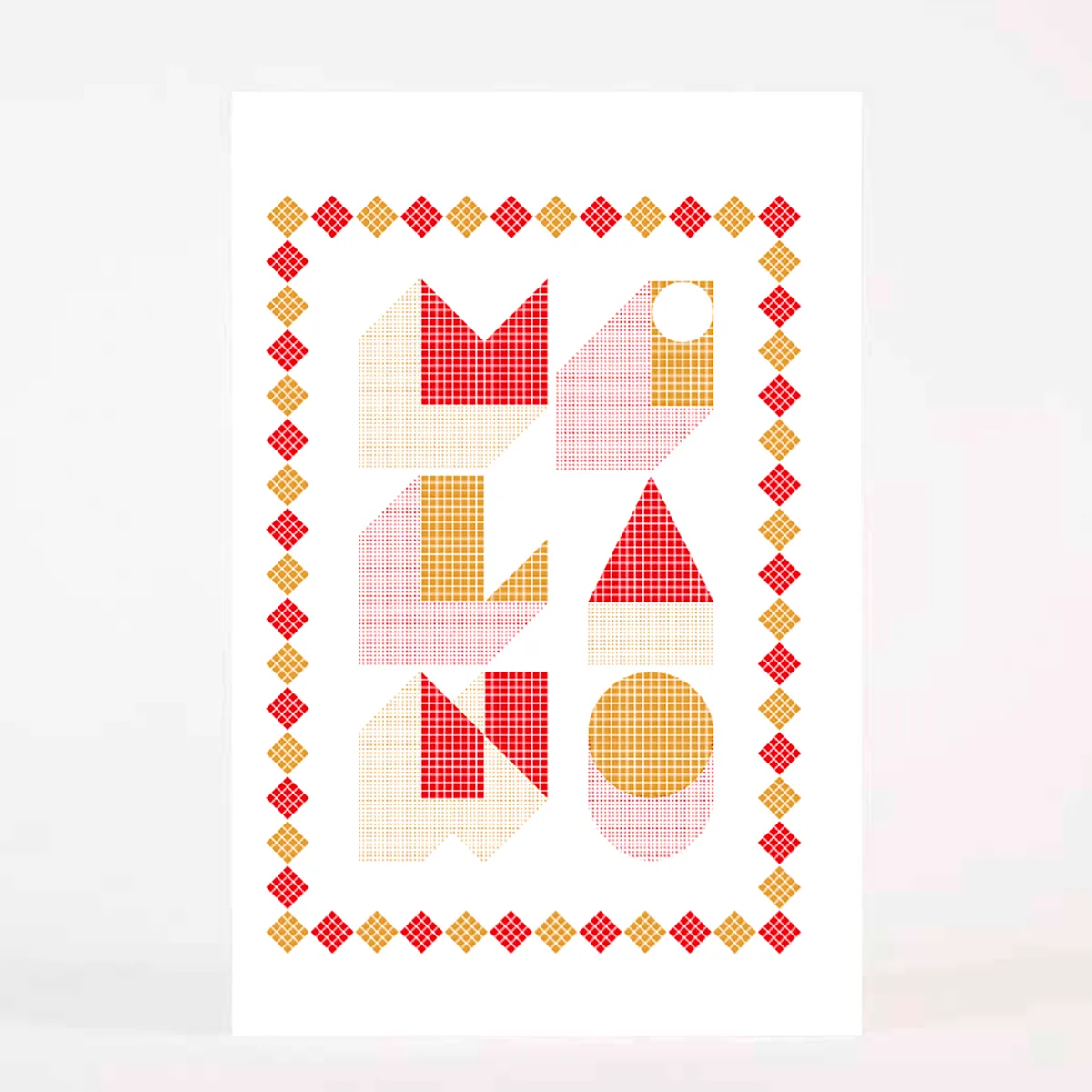 Greeting card: Milano
