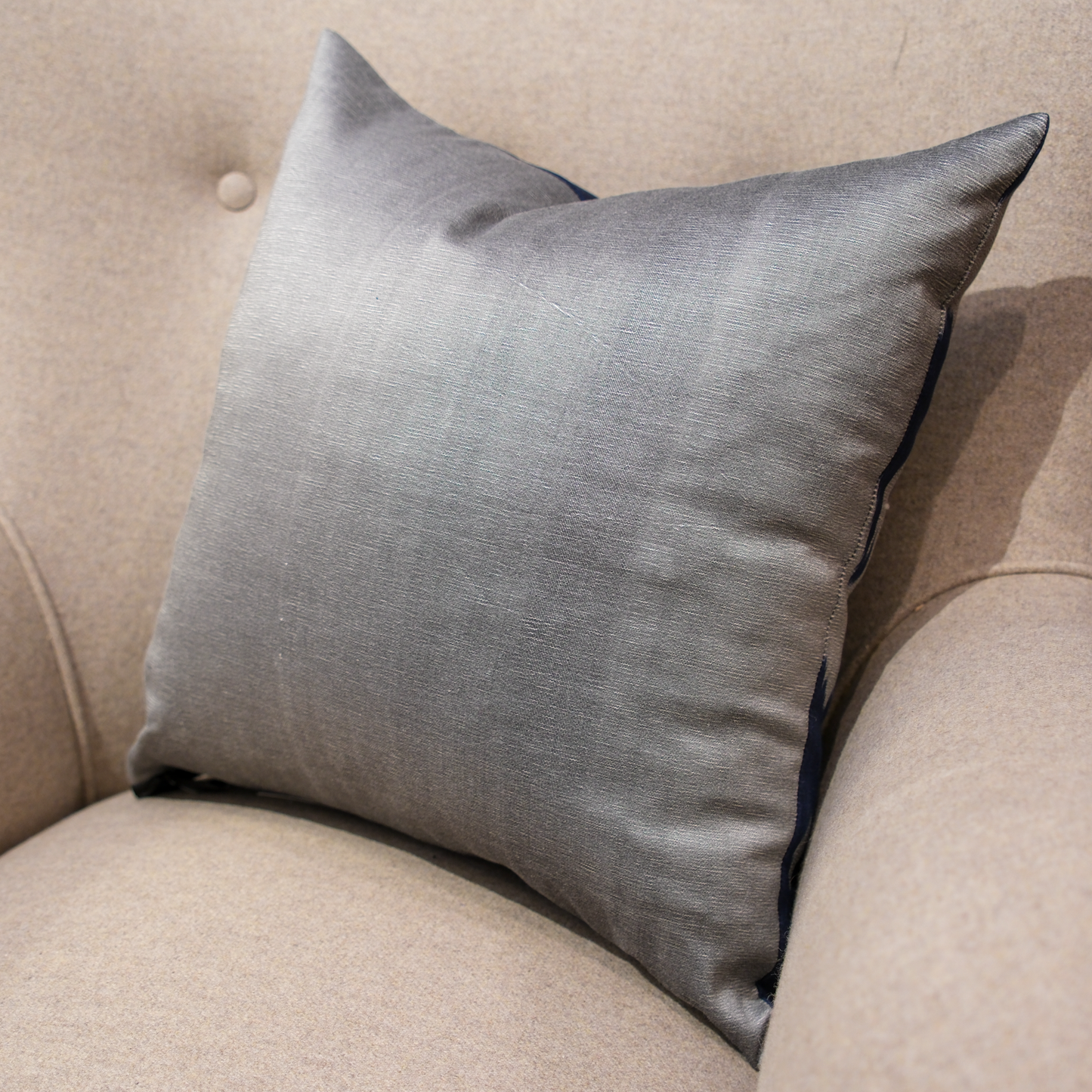 Silk Cushion Cover: Organ