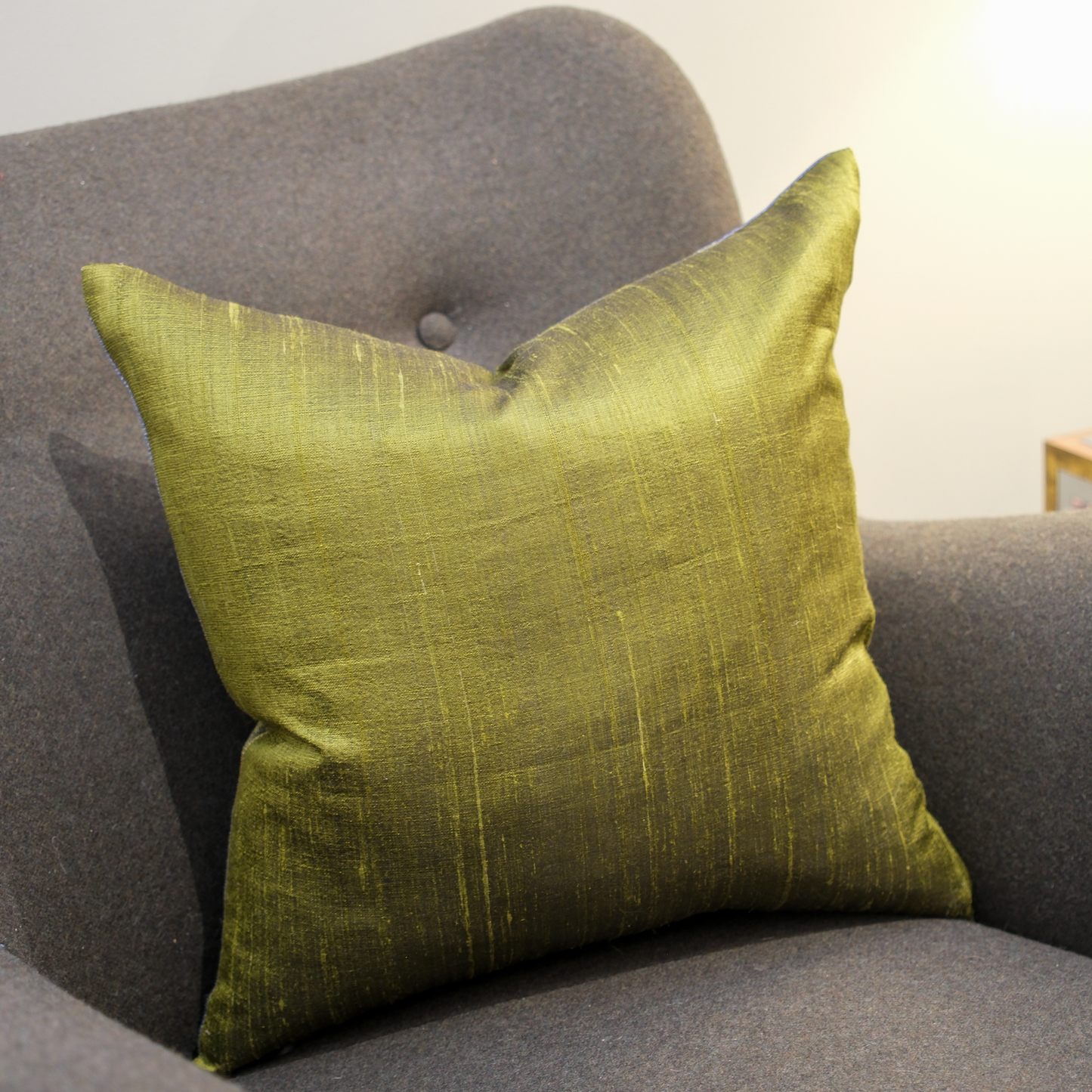Silk Cushion Cover: Planet