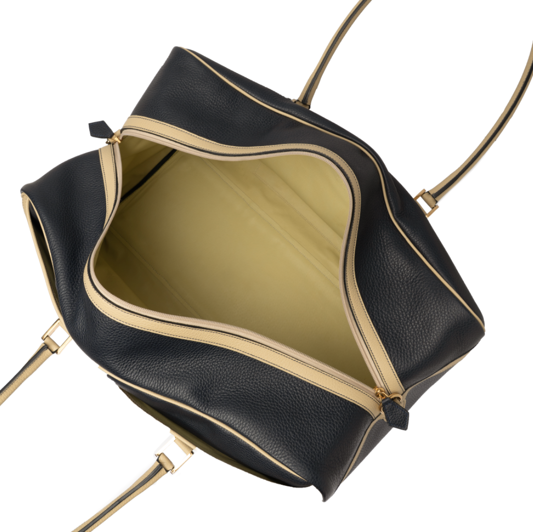 Leather travel bag