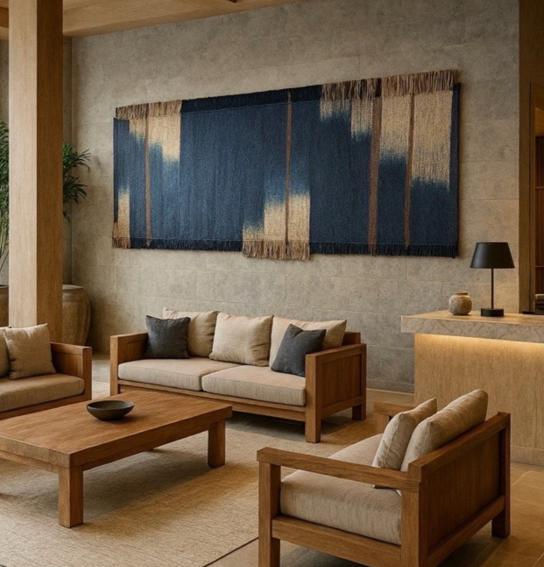 Tara woven wall art