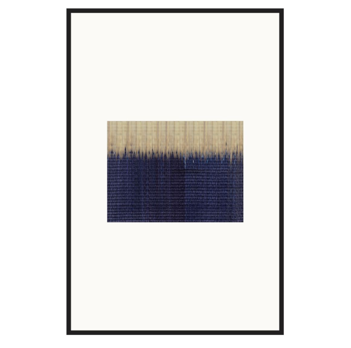 Blended framed woven wall art 01