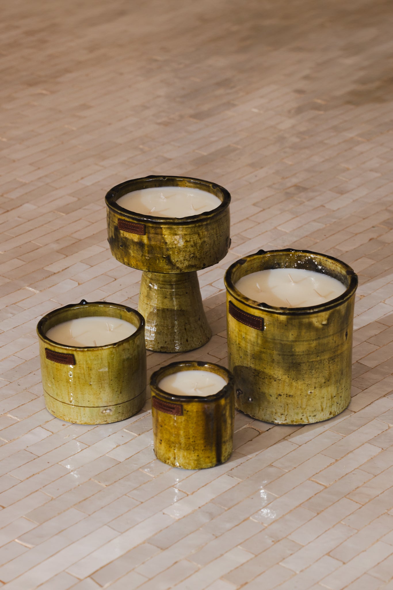 Candle Tamegroute Yellow
