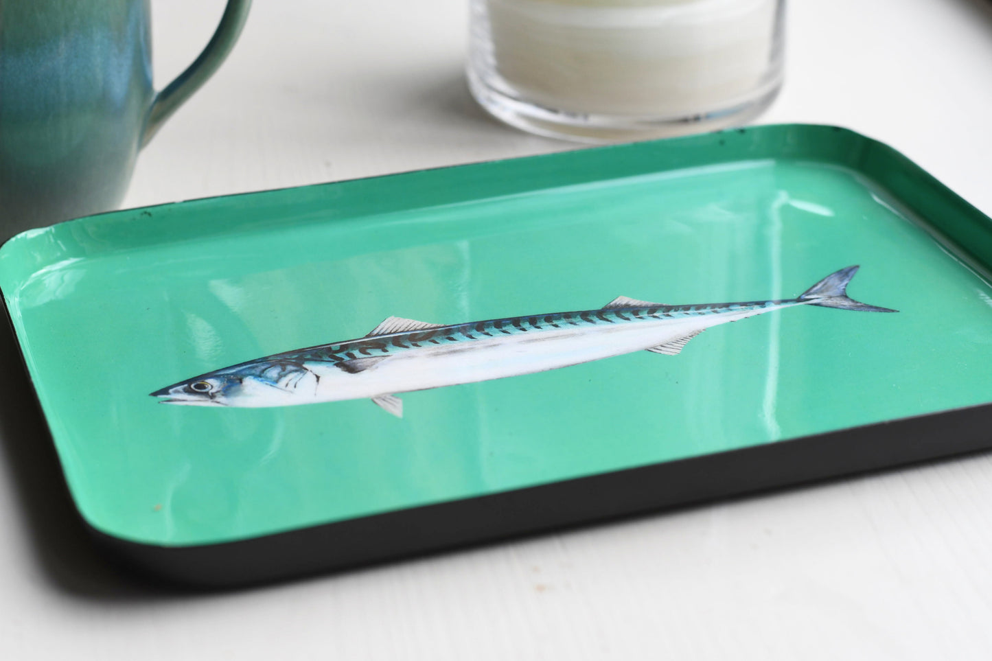Enamelled Tray: The Mackeral