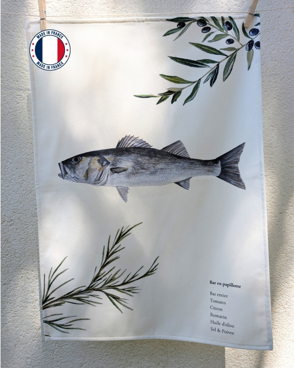 Teatowel: Le Recette Bar en Papillote