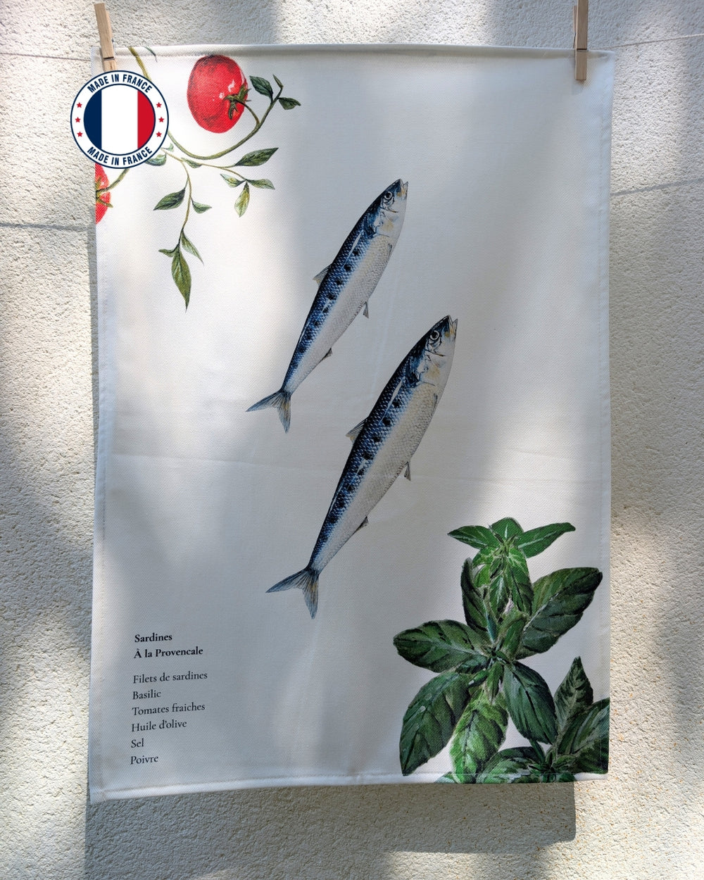 Teatowel: Les Sardines à La Provencale
