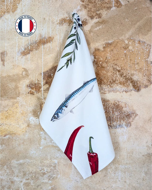 Teatowel: Maquereau au Piment