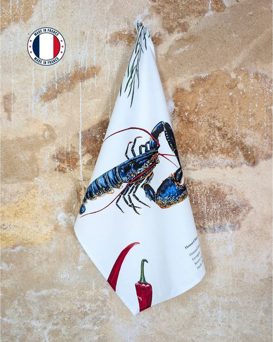 Teatowel: Homard au beurre d'Estragon