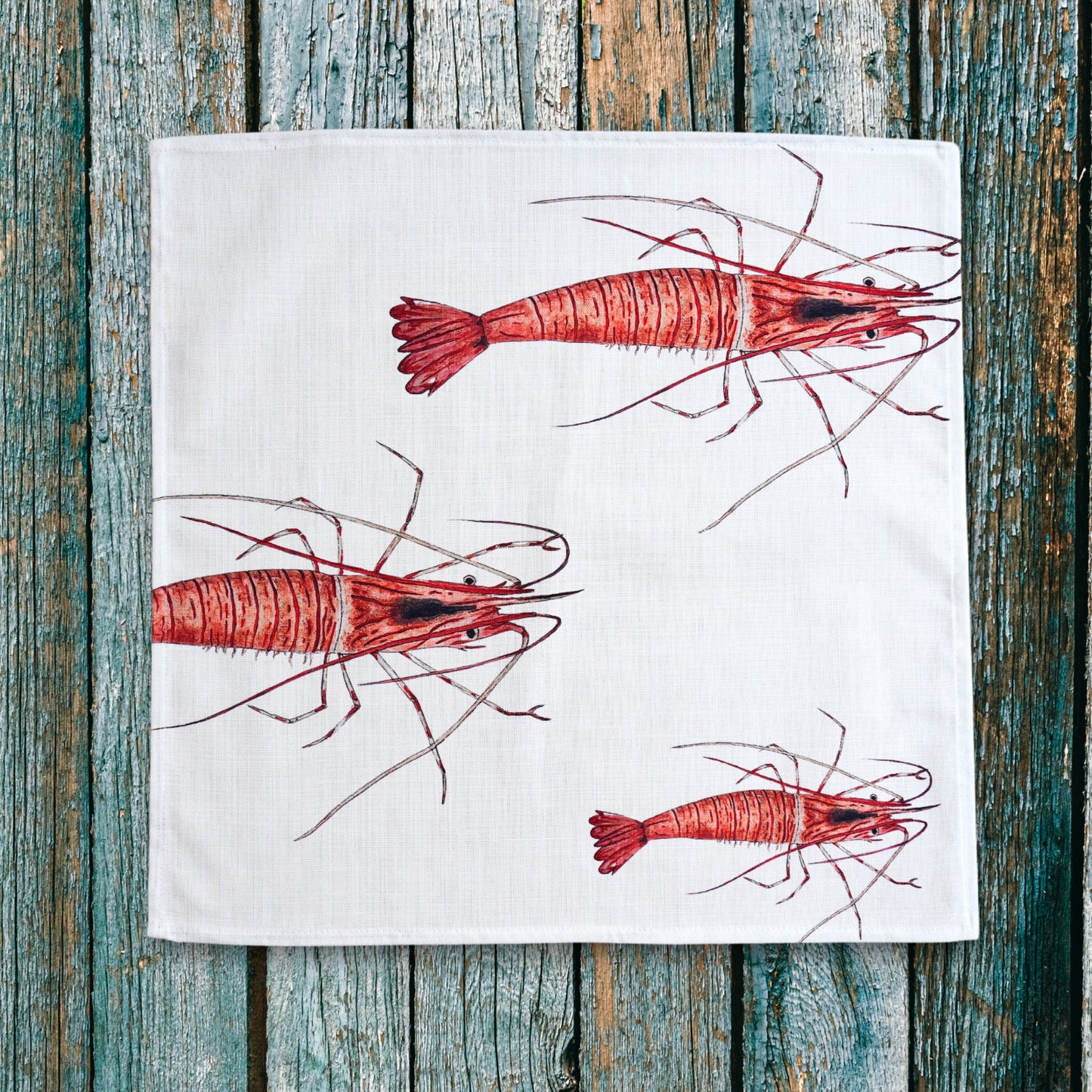 Napkin set of 4: La Marée Rouge