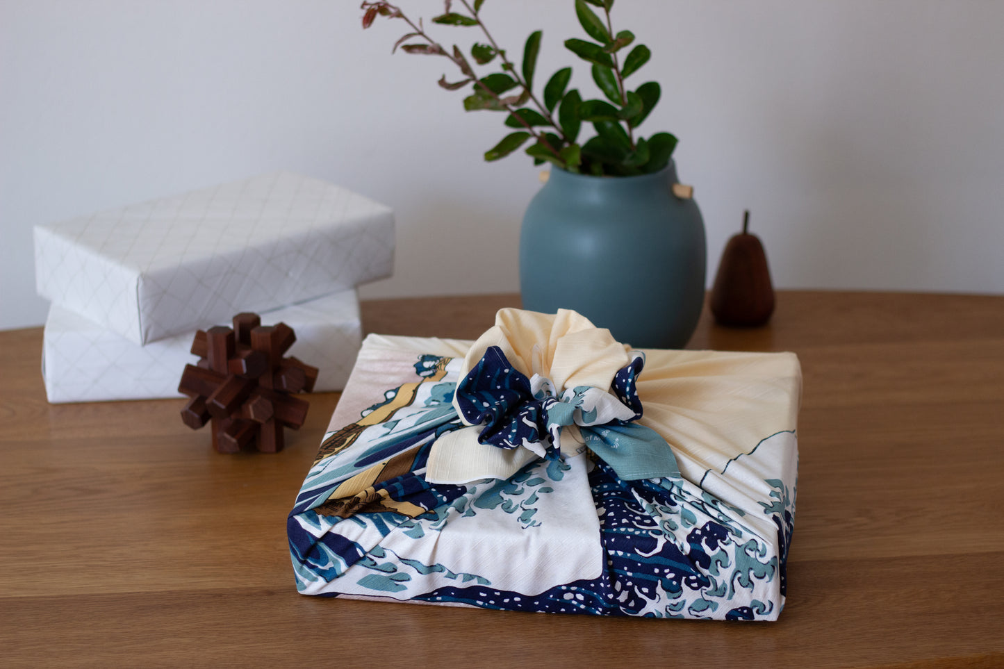 Furoshiki: Ukiyo-e, Under the Wave off Kanagawa