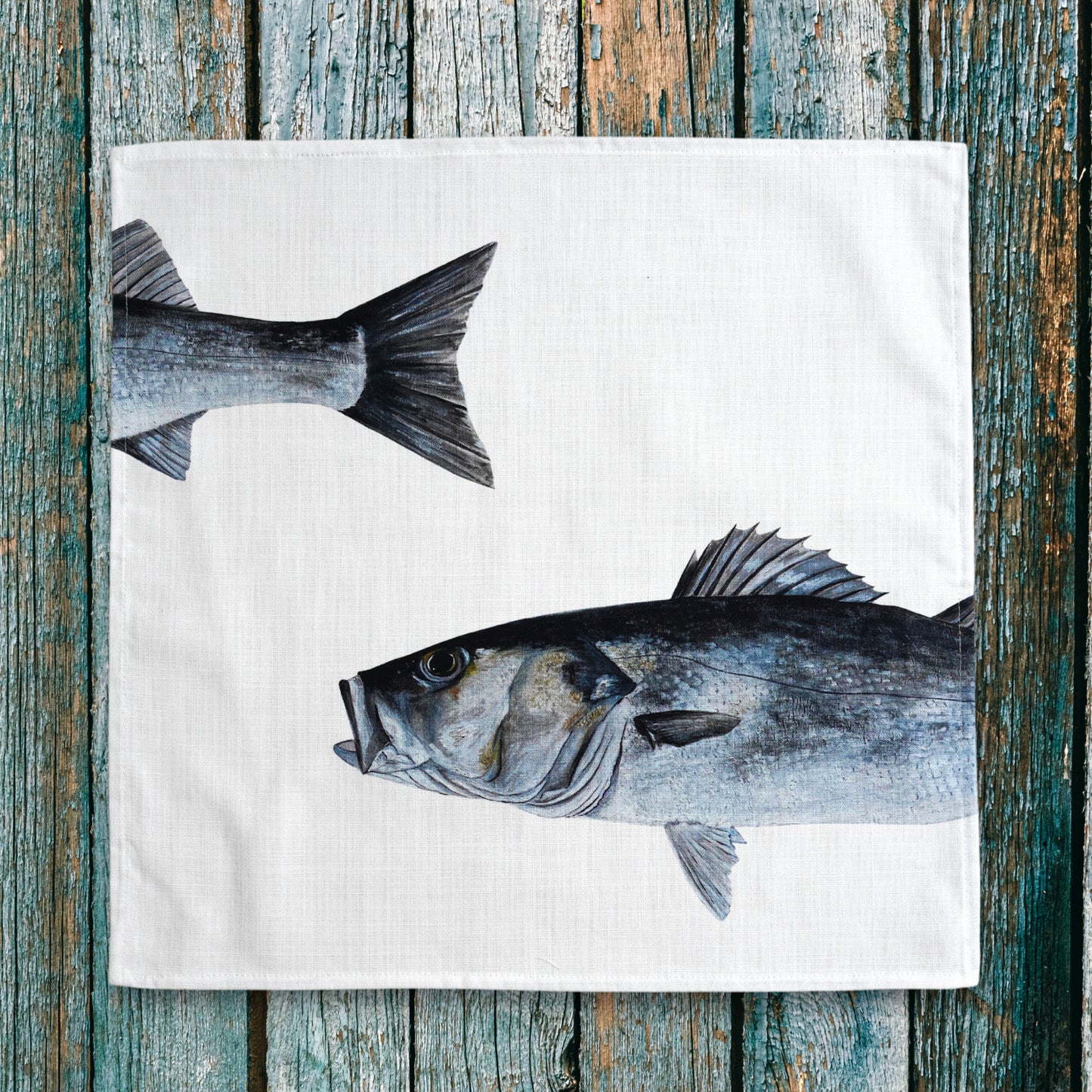 Napkin set of 6: La Marée Bleue