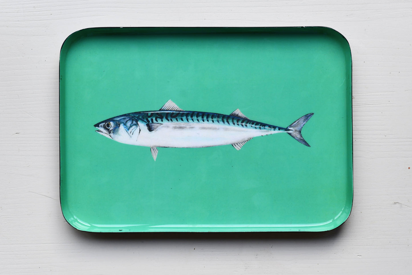 Enamelled Tray: The Mackeral