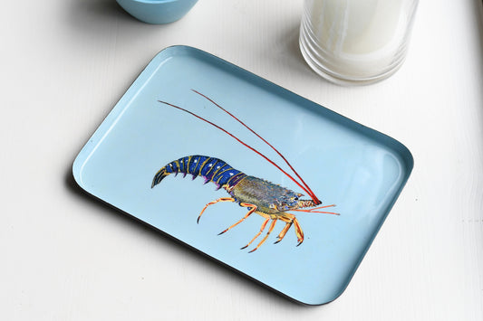 Enamelled Tray: The Langoustine