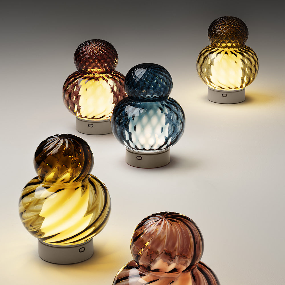Bibendum Table Lamp - Violet