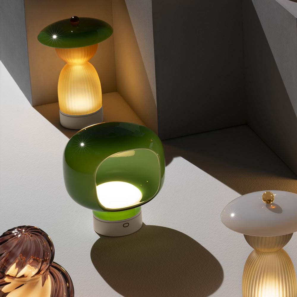 Mini Technicolour Table Lamp - Green