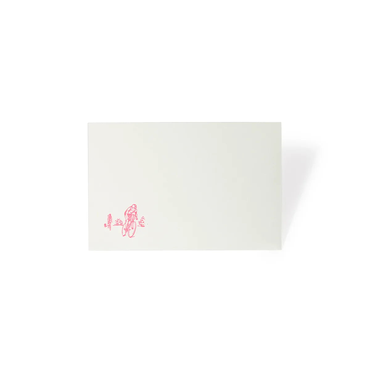 Greeting card: The Cyclist