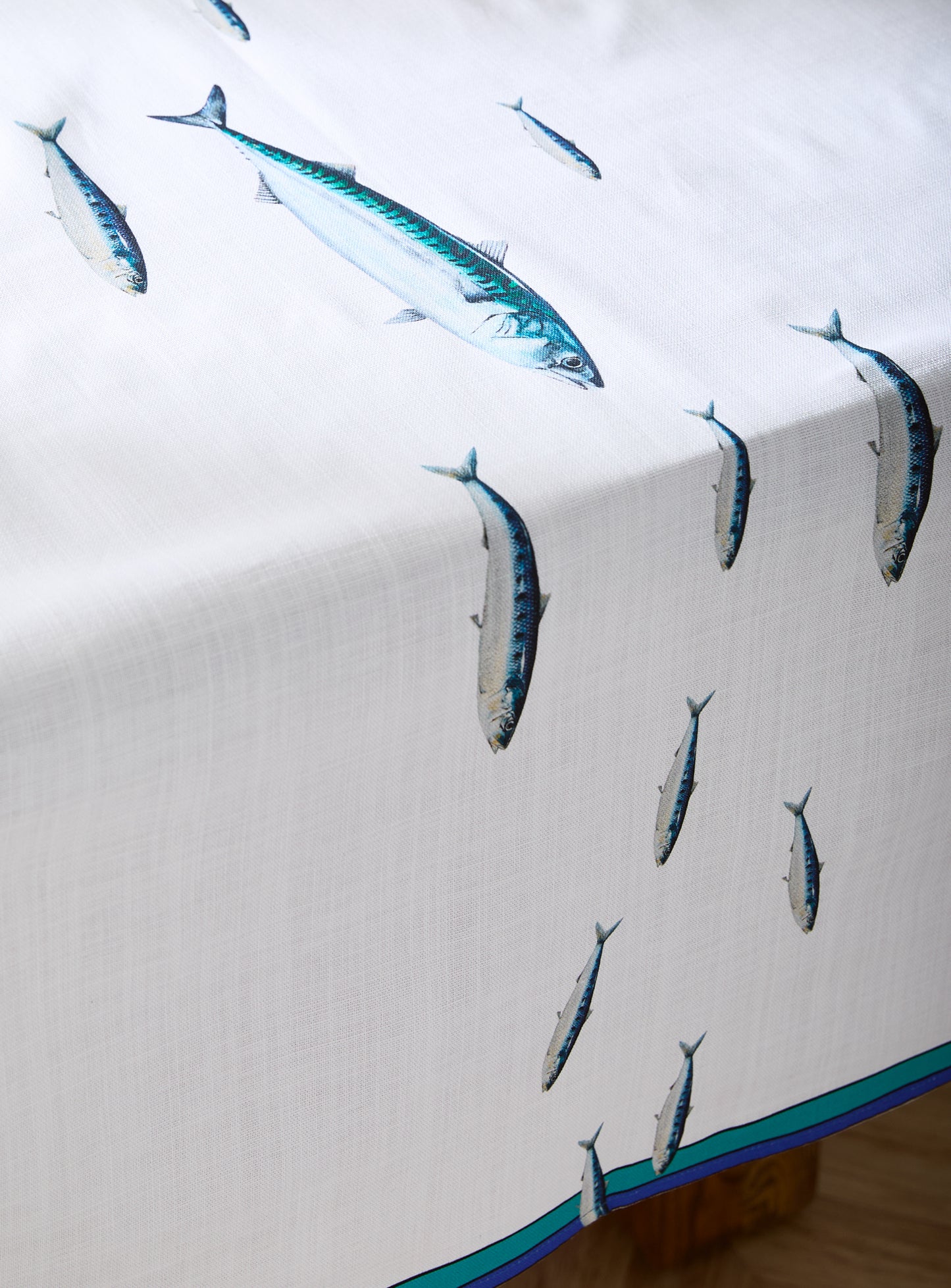 Tablecloth: Banc de sardine & maquereau