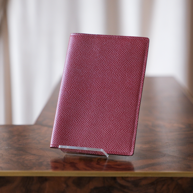 Leather passport holder by Cellerini, Florence
