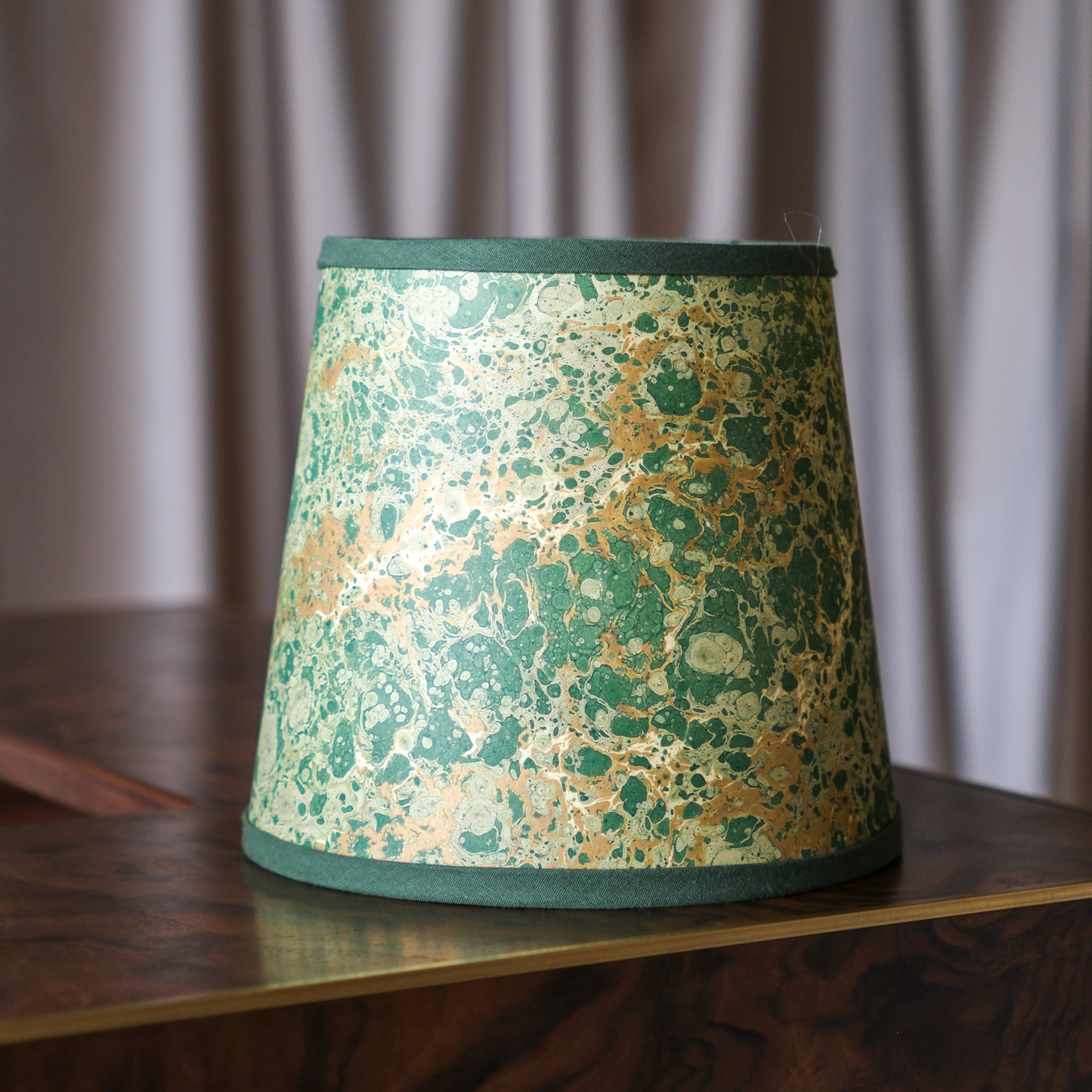 Italian marbled paper lampshade