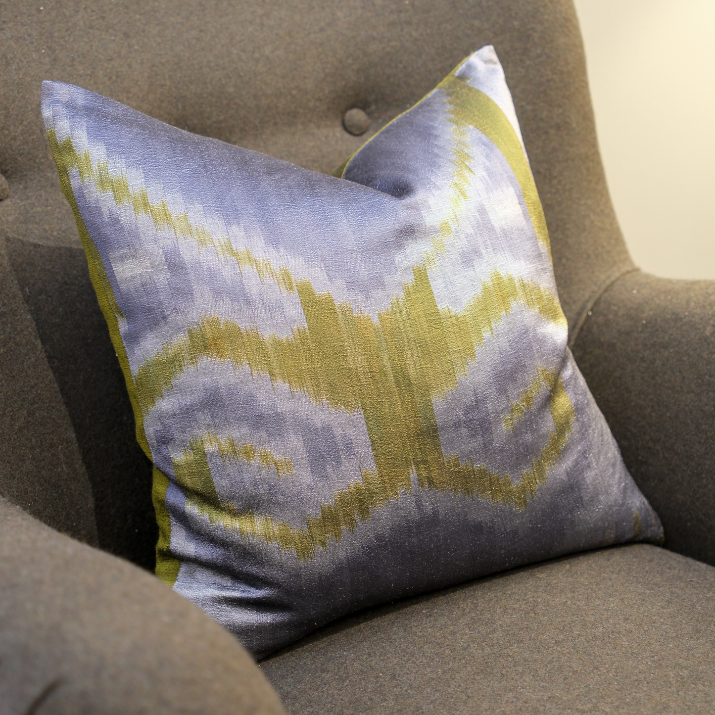 Silk Cushion Cover: Planet