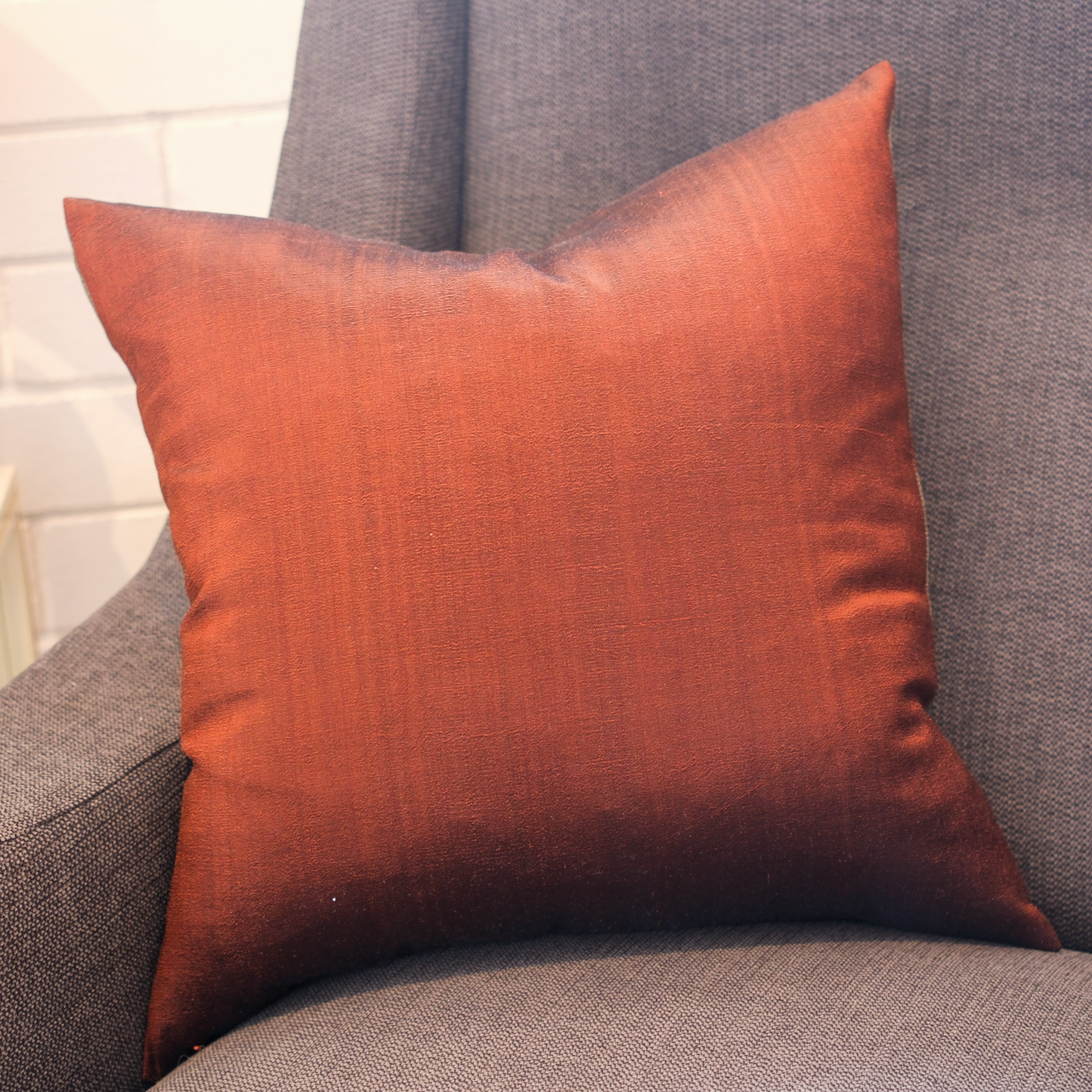 Silk Cushion Cover: Cloud