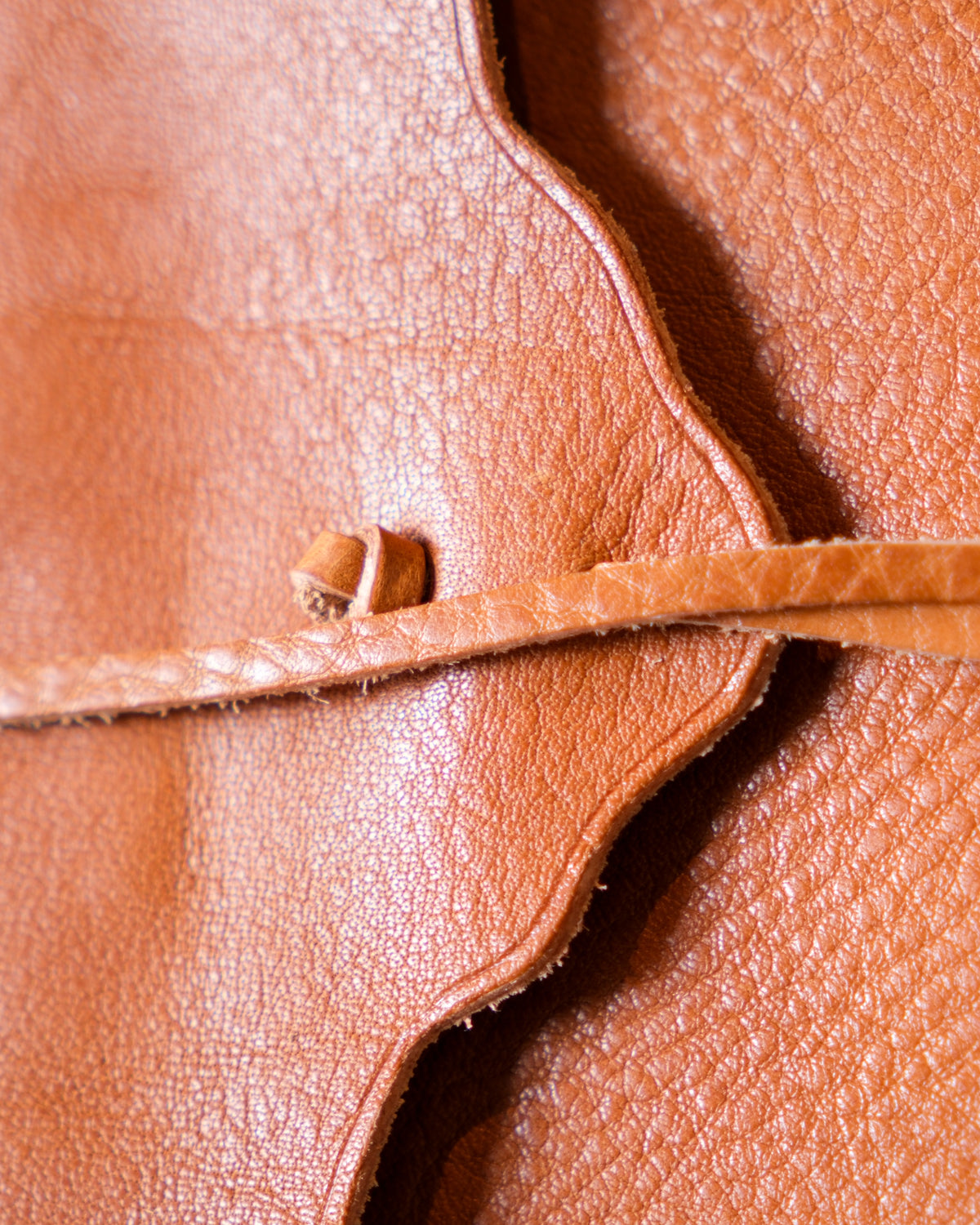 Leather notebook, Tiziano — natural-tanned Florentine leather by Giulio Giannini e Figlio, Florence