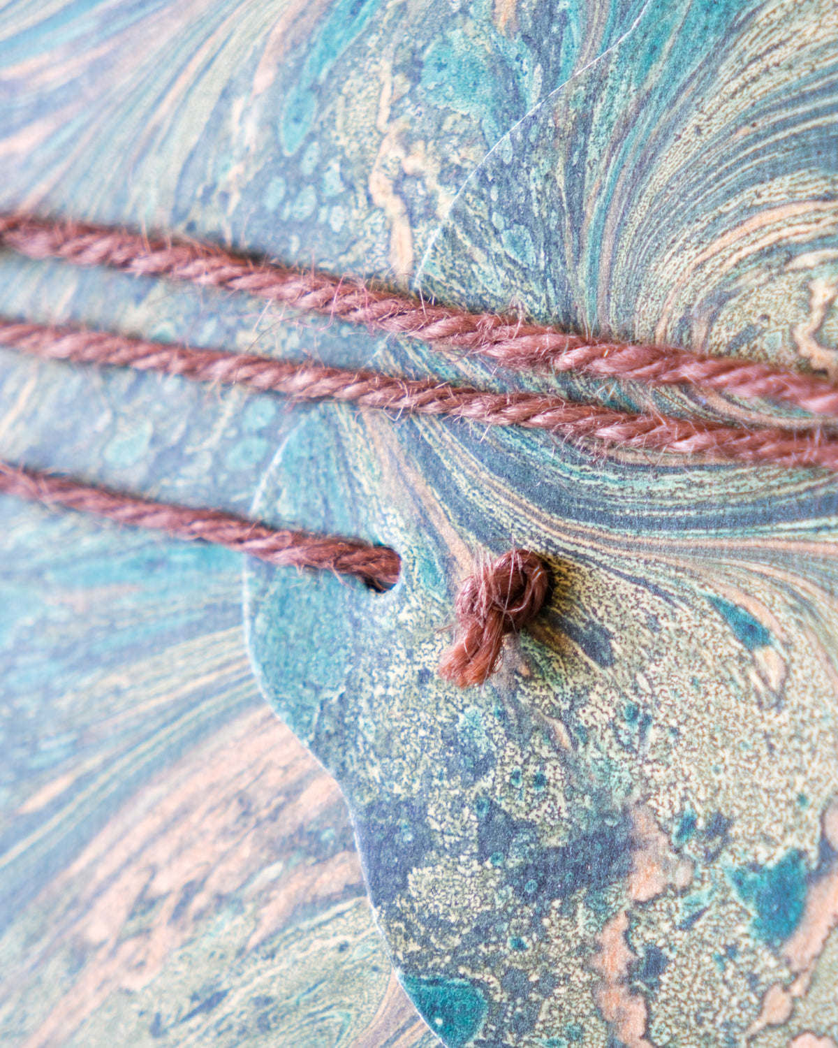Notebook, Marbled Paper — hand-marbled cover by Giulio Giannini e Figlio, Florence