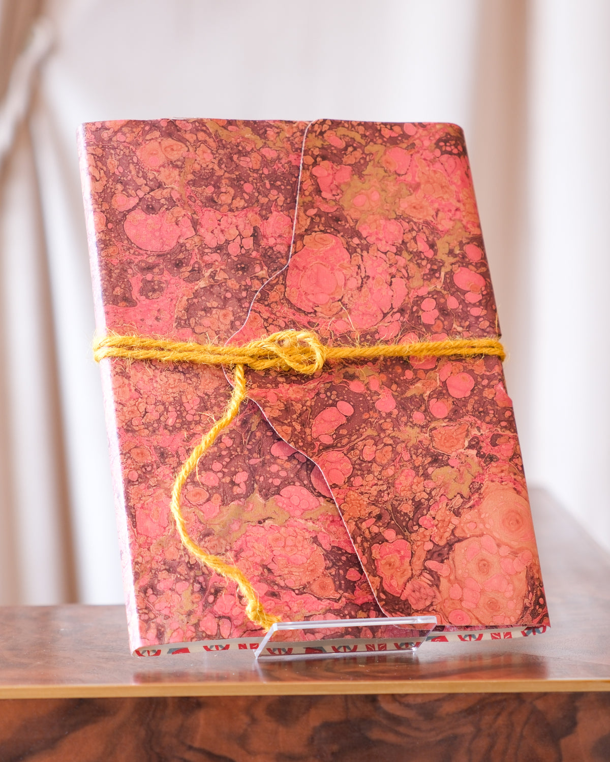 Notebook, Marbled Paper — hand-marbled cover by Giulio Giannini e Figlio, Florence
