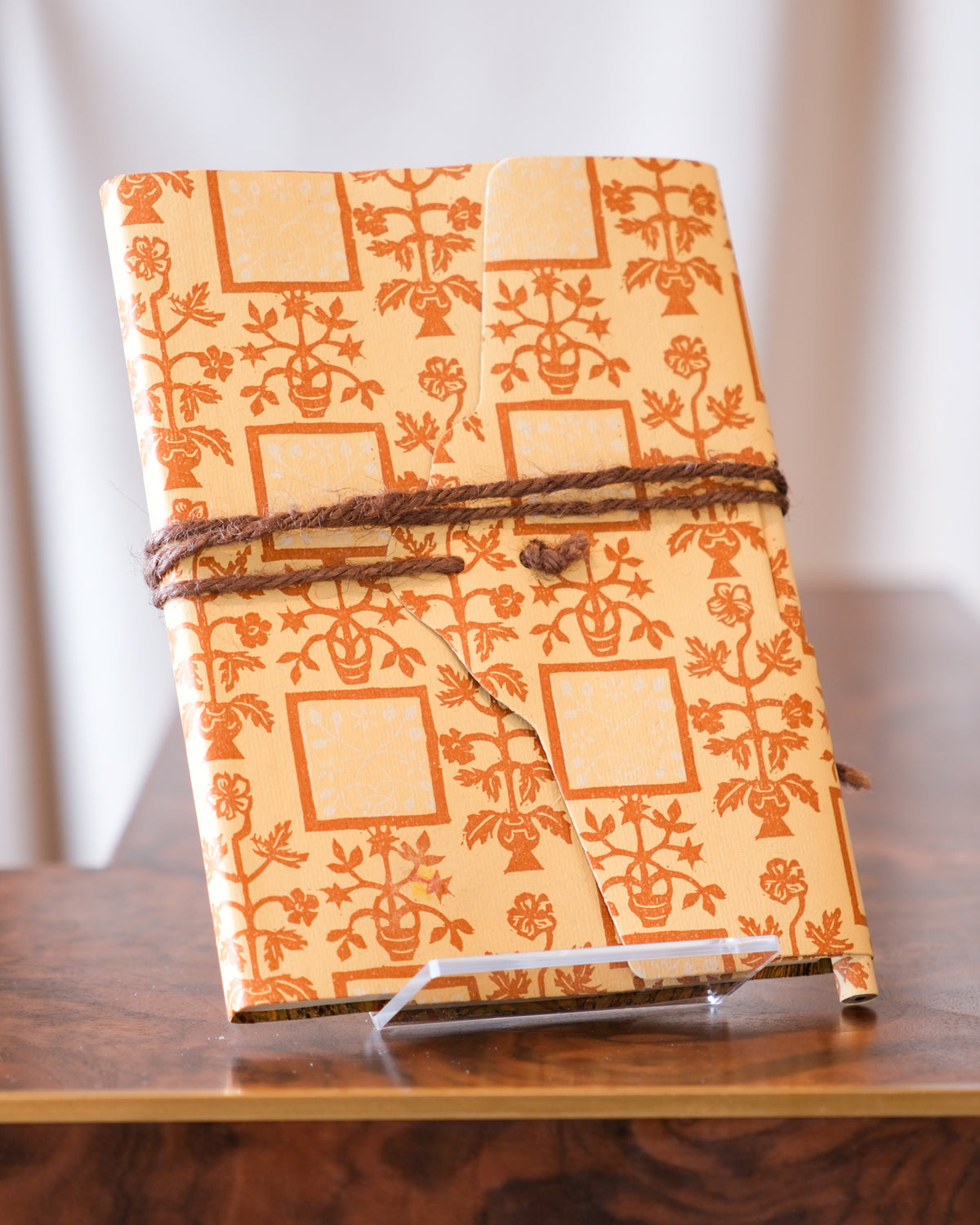 Notebook, Block Print — hand block-printed cover by Giulio Giannini e Figlio, Florence