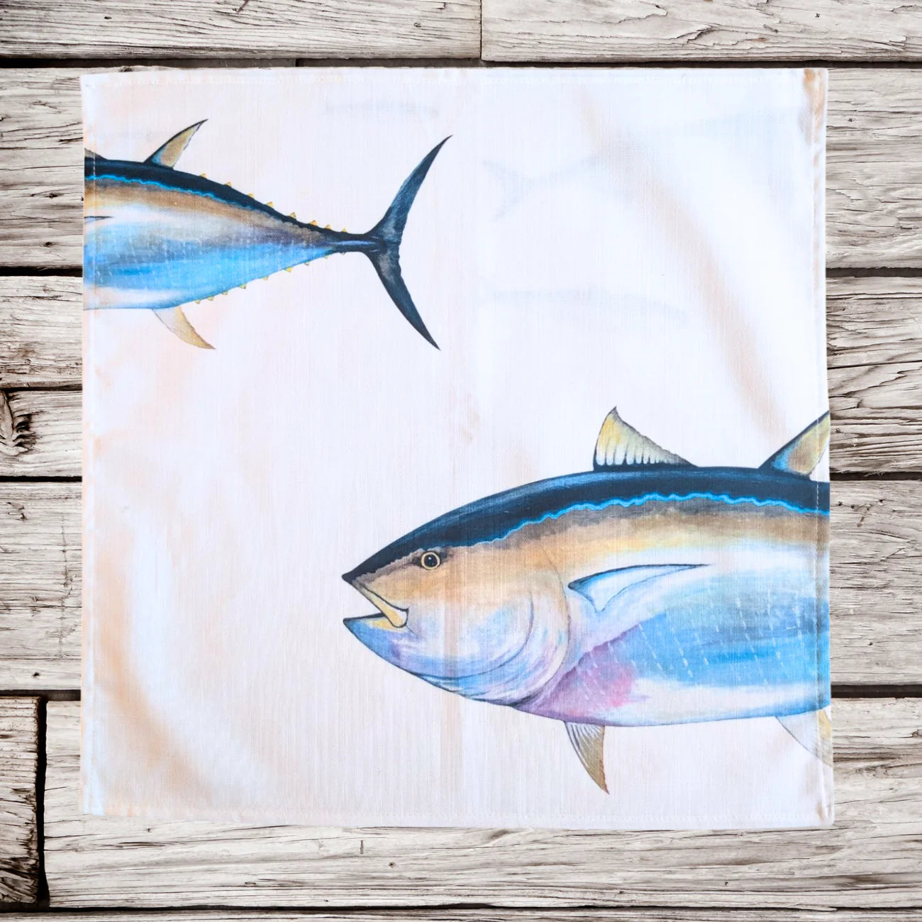 Napkin set of 6: La Marée Bleue
