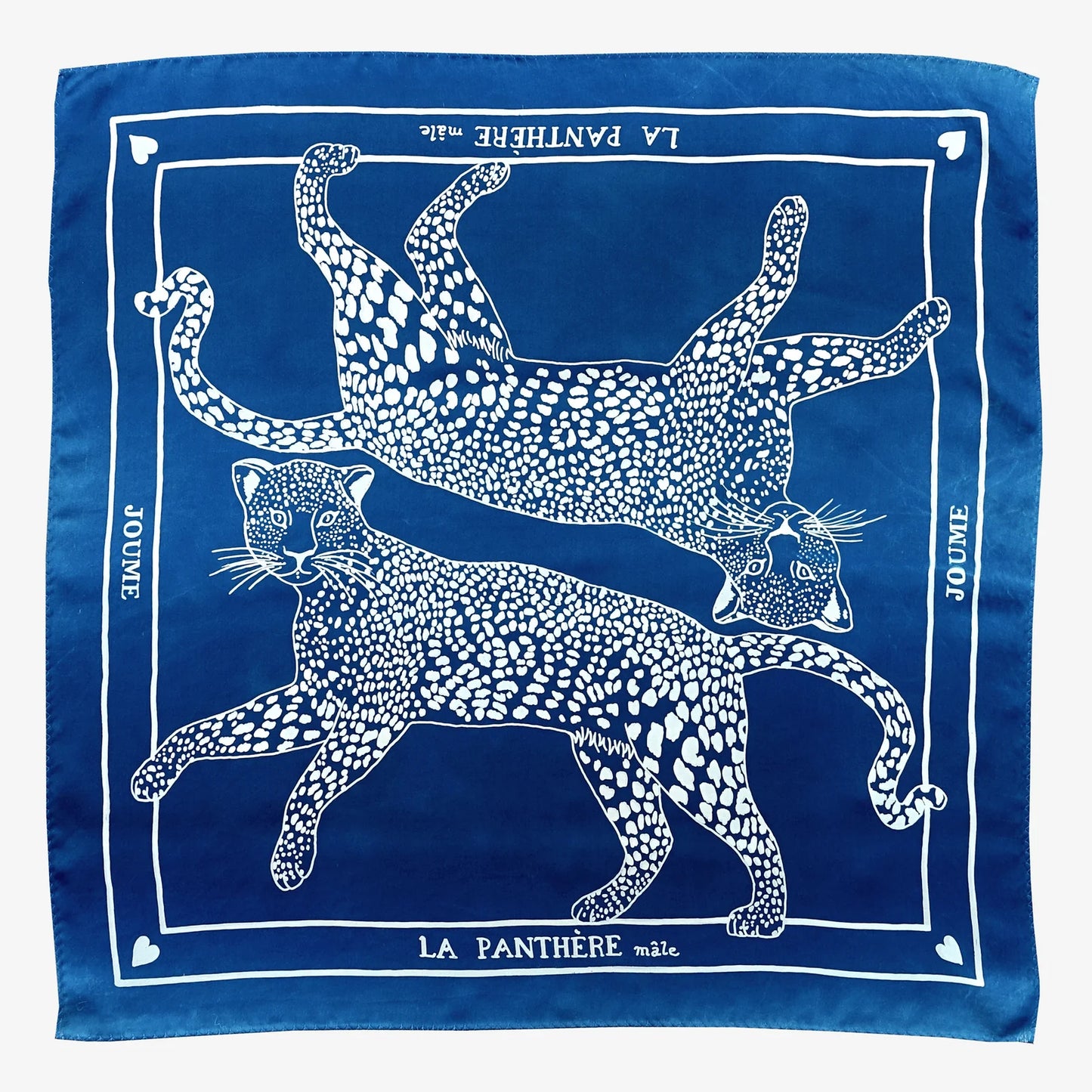 Silk Scarf - La Panthère mâle