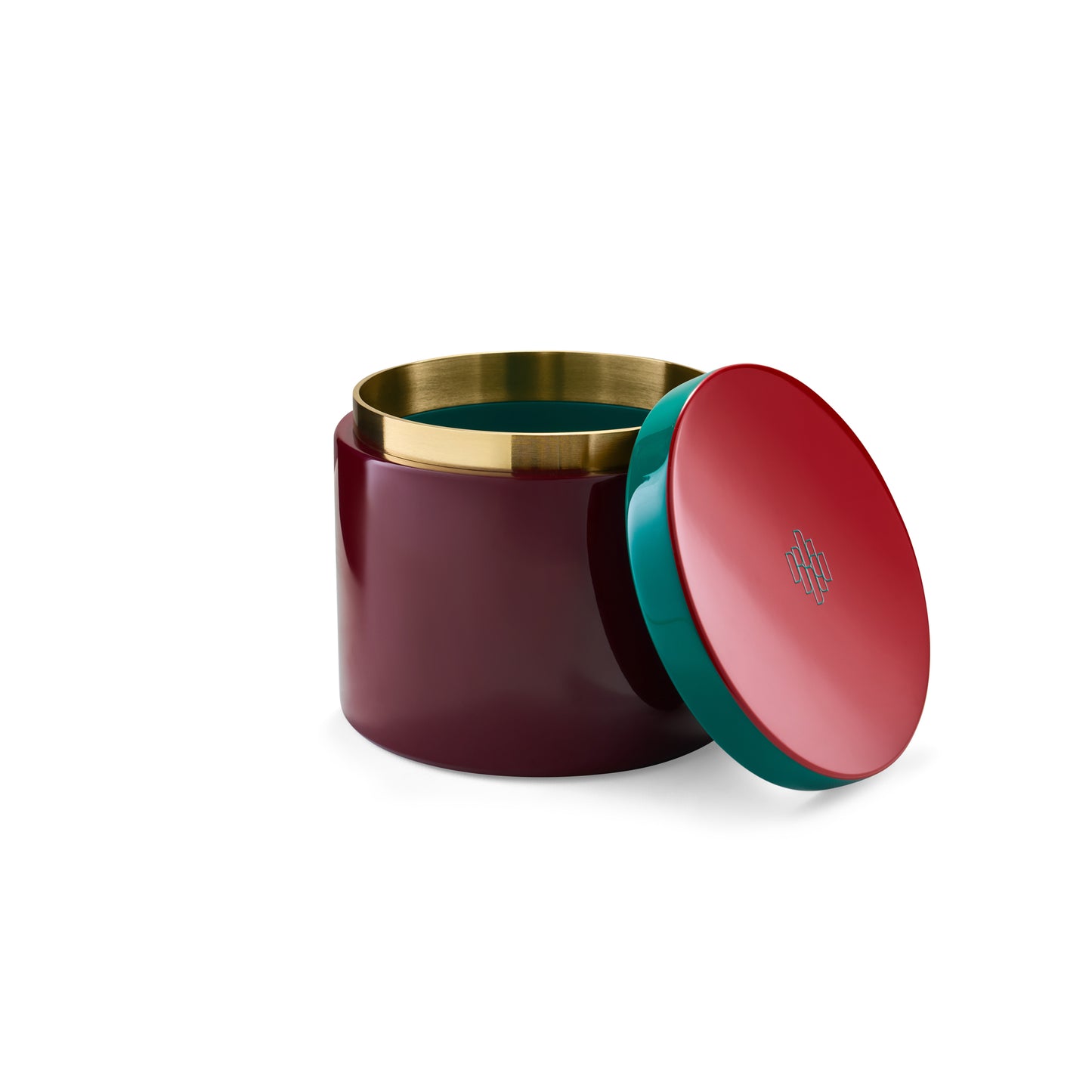Innate round box, large — Vietnamese lacquerware by Hanoia