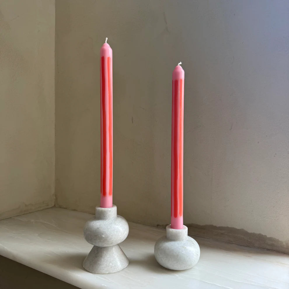 Pink lady candles