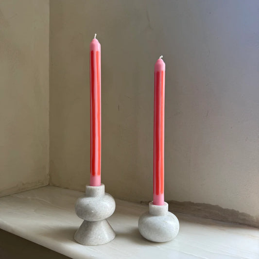 Pink lady candles