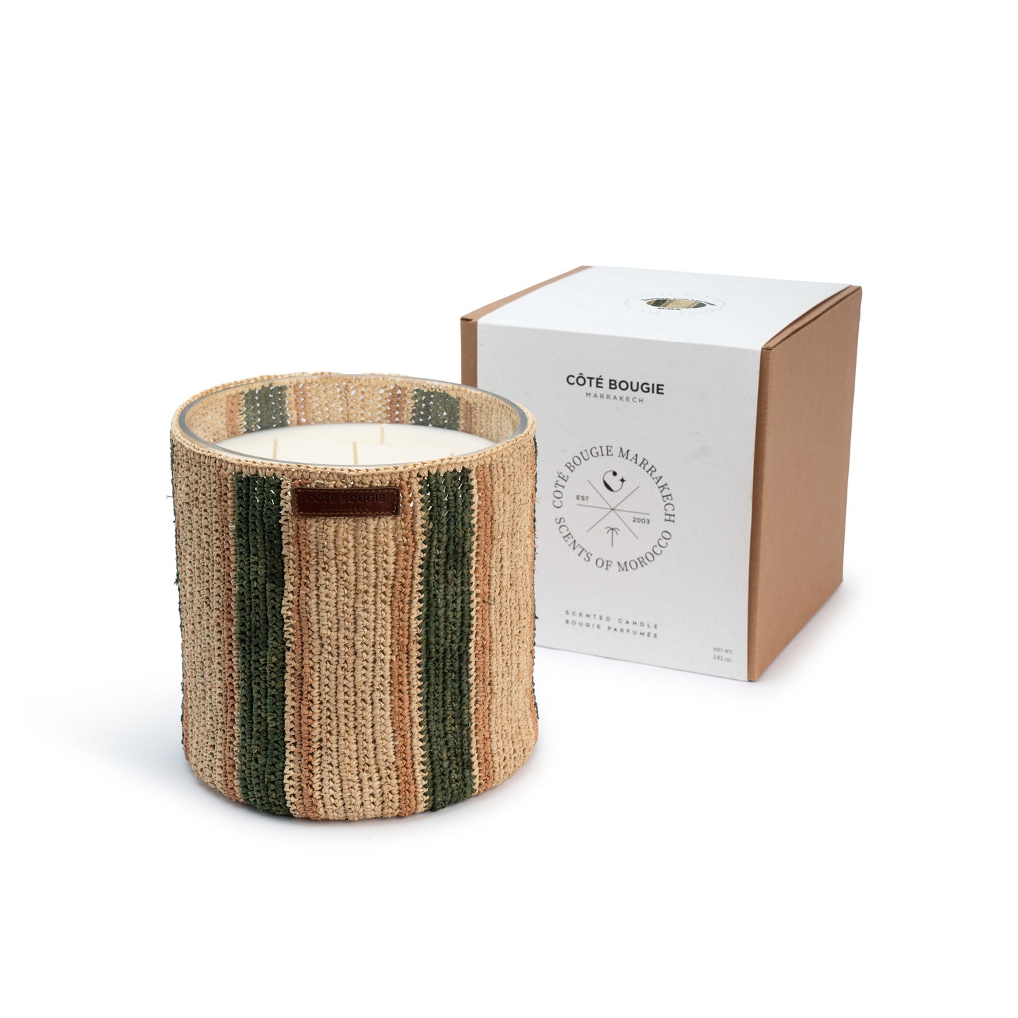 Candle Raphia Maya