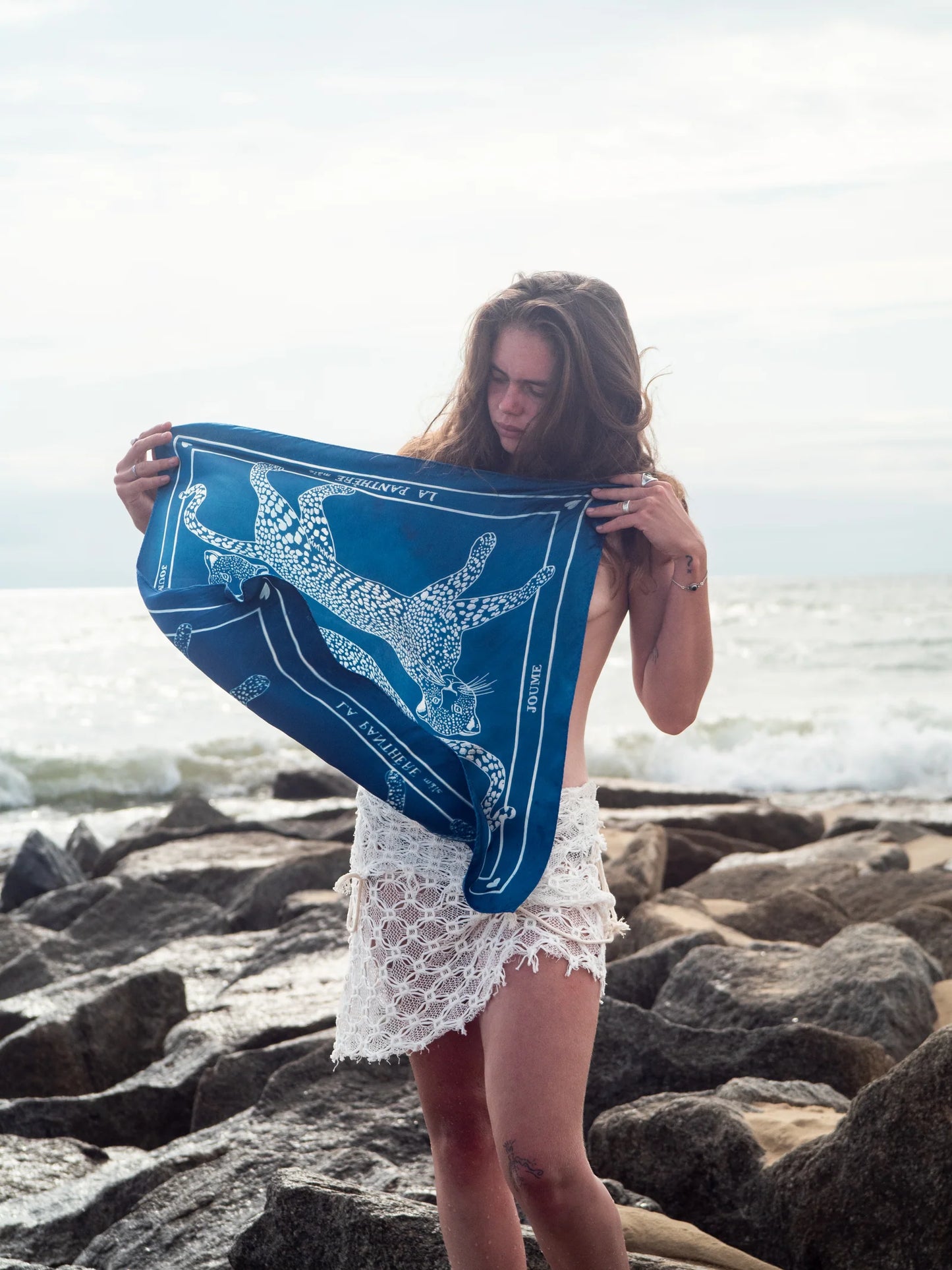 Silk Scarf - La Panthère mâle