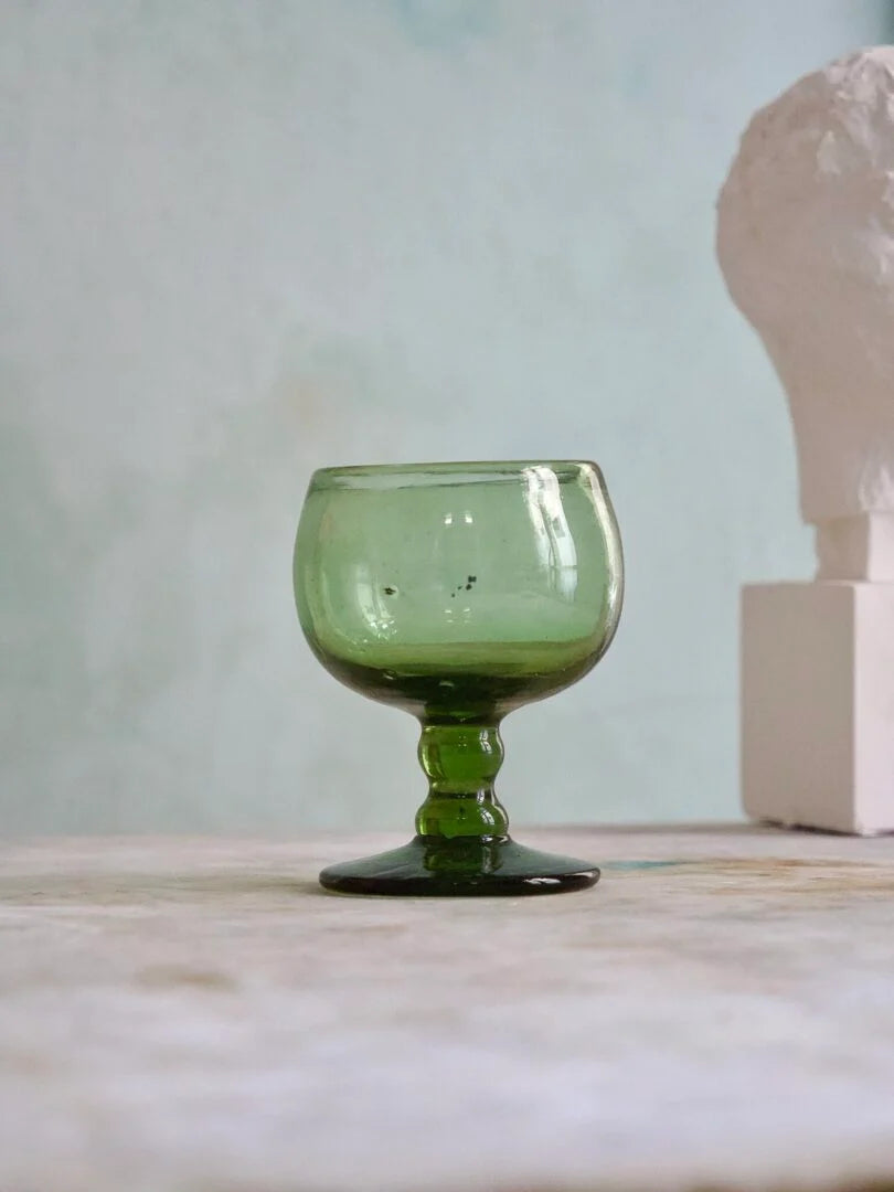 Red Wine Glass Vert Fumé