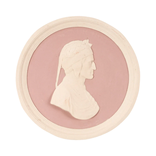 Dante Alighieri Portrait Plaque