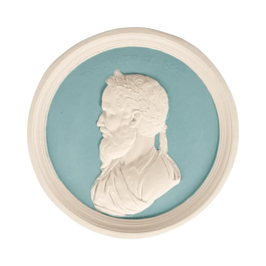 Torquato Tasso Portrait Plaque