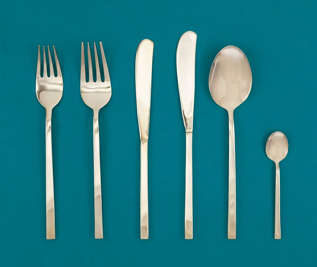 Bronze chopstick cutlery