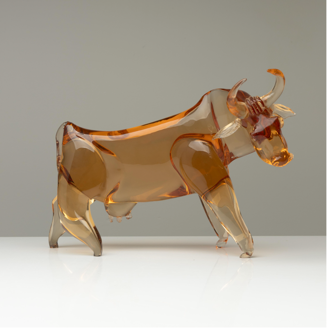 Murano Art Glass Cow: Pino Signoretto
