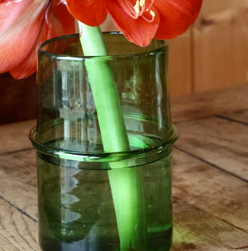 Vase Taka Vert Fumé
