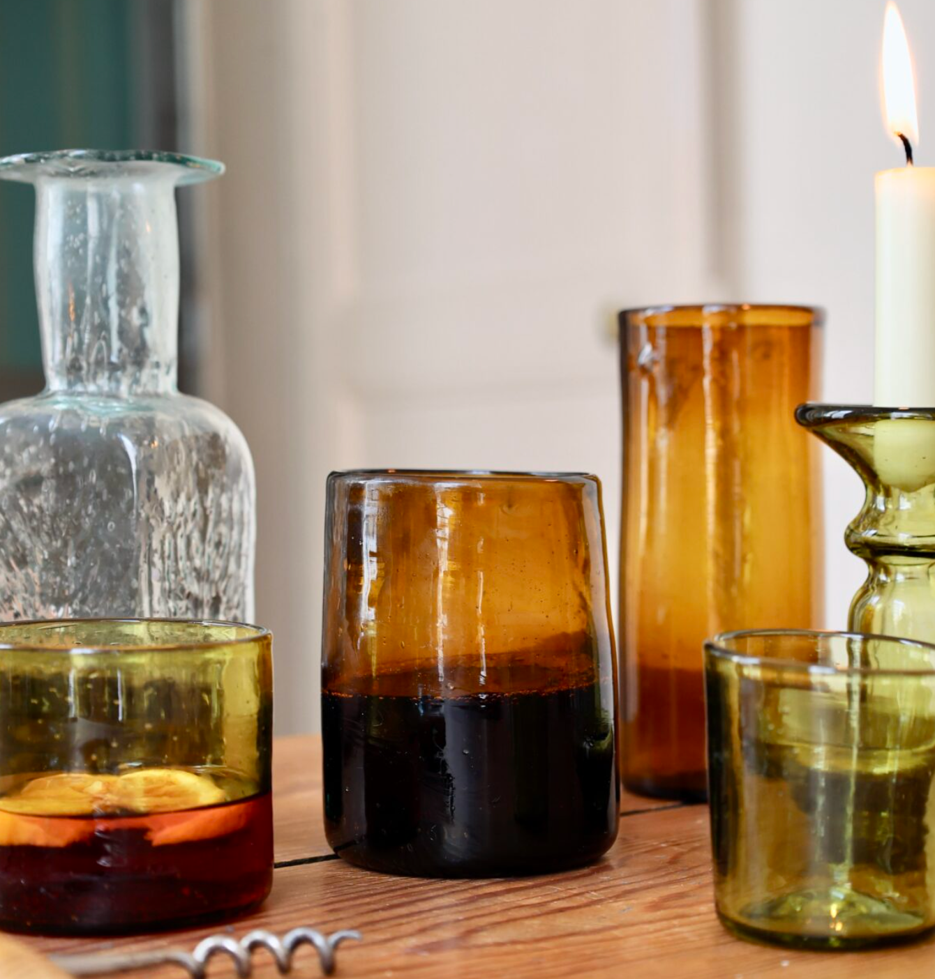 Rodi Glass Dark Brown