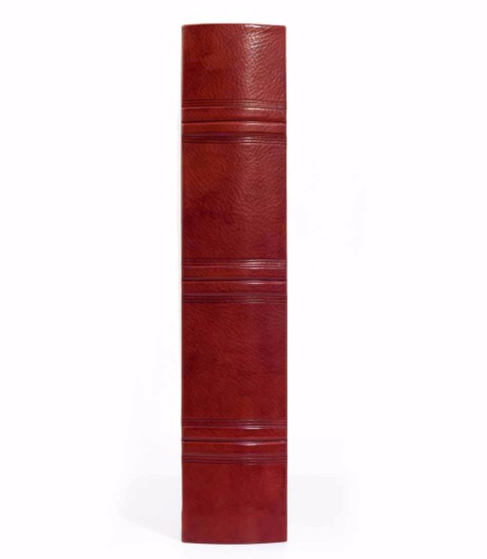 Leather wedding album