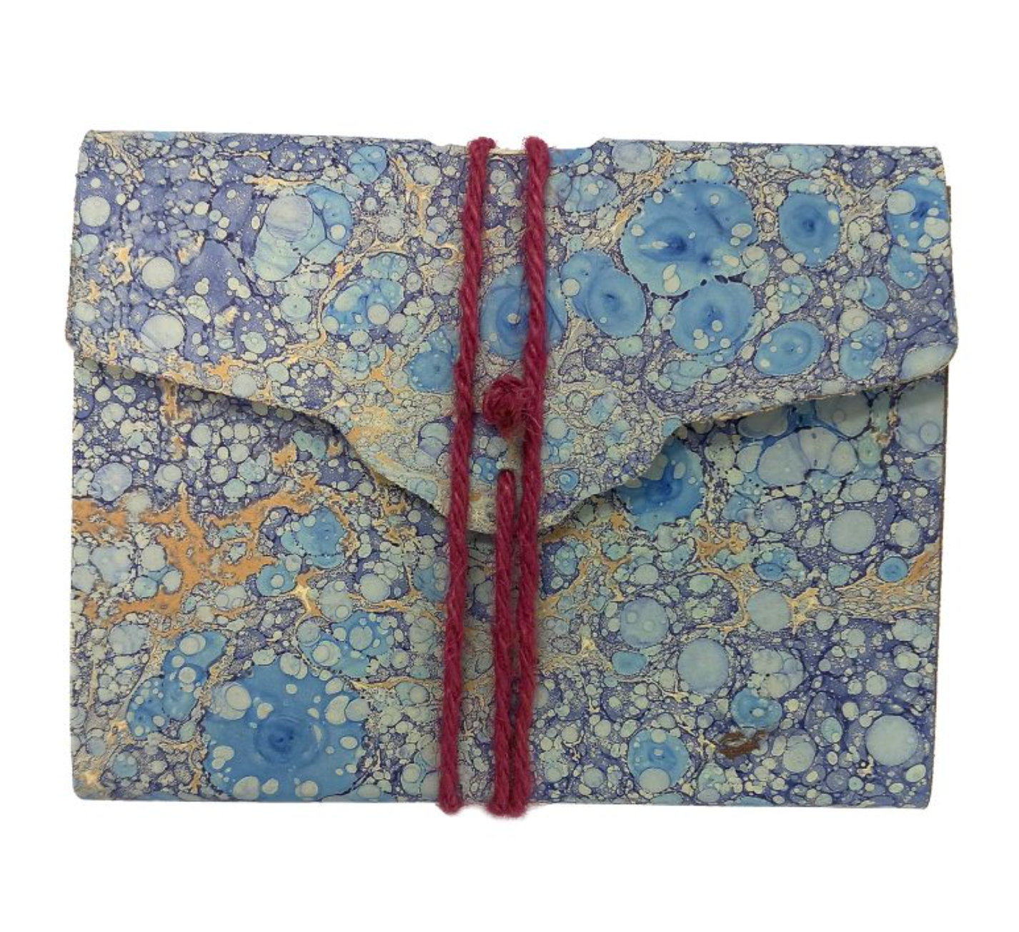 Notebook: Marbled paper