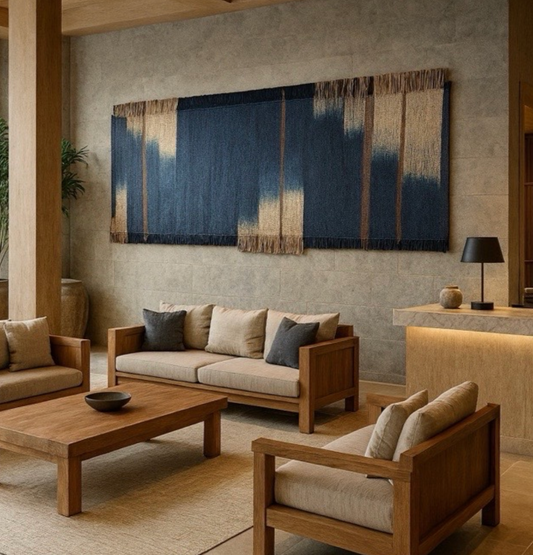 Tara woven wall art