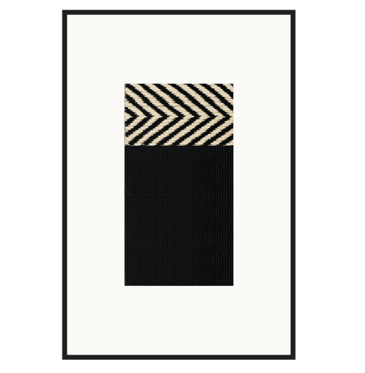 Yak 03 framed woven wall art