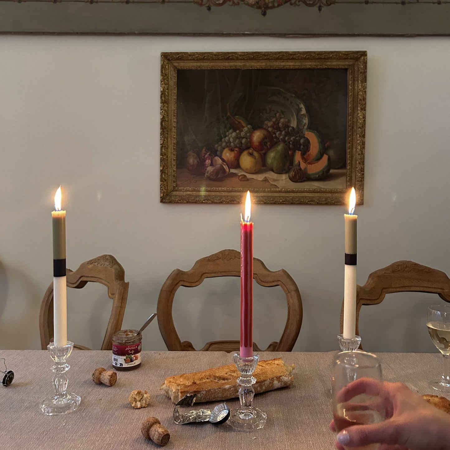 Potting shed candles