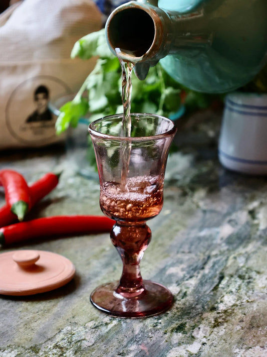 White Wine Glass Framboise