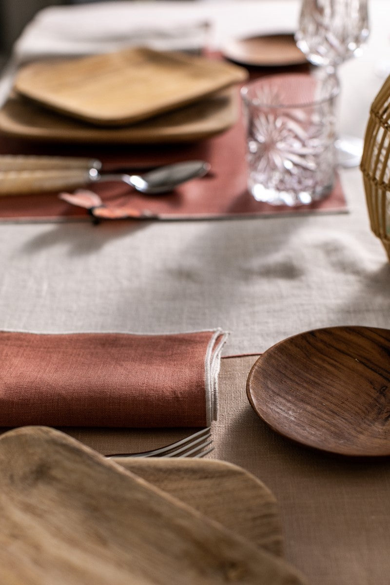 Filo napkin: Terracotta-Sale